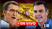 Elecciones generales España 2023: Pedro Sánchez vota entre gritos de “presidente” y “mentiroso”