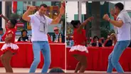 Ruso saca los pasos prohibidos al ritmo de festejo en Chincha y sorprende en redes: “Espectacular”