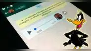 ¿Cómo enviar audios de WhatsApp con la voz del Pato Lucas de los 'Looney tunes'?