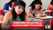 Resultados del examen de directivos 2023: lista preliminar y puntajes HOY, 25 de julio, del concurso