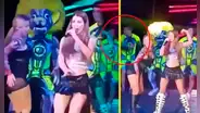 Patricio Parodi bailó al ritmo de famosa canción de Flavia Laos en el circo de 'Esto es guerra'
