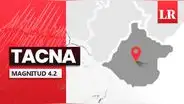 Temblor de magnitud 4.2 remeció Tacna hoy, según IGP