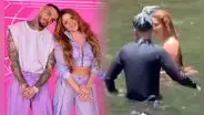 Shakira y Rauw Alejandro son vistos dándose un baño en río de Puerto Rico: ¿y Rosalía?