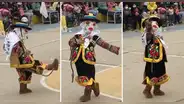 Niña vestida de chuto baila tunantada y emociona a miles en TikTok: “Lo lleva en la sangre”