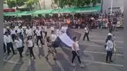 Cusco: ciudadanos desfilaron con banderas de negro y blanco en aniversario de La Convención