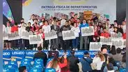 Entregan departamentos a los 65 medallistas de los Juegos Panamericanos y Parapanamericanos 2019