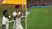 Bellingham marcó por primera vez con Real Madrid y fue un golazo: terrible 'sombrerito' a Onana