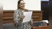 Digna Calle regresará al Perú tras 7 meses en el extranjero para ser vocera alterna de Podemos