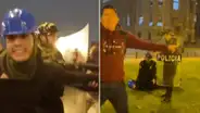 ‘Marcha Nacional’: video muestra cómo fue la detención del estudiante acusado de hacer pintas