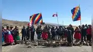 Protestas en Perú: así acatan paro seco en Puno contra Dina Boluarte
