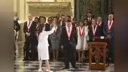 Boluarte y Alejandro Soto: así fue el primer saludo entre los titulares del Ejecutivo y el Congreso