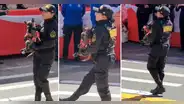 Perrito policía participa por primera vez en Desfile Militar y enternece en redes: “Hermoso con sus zapatitos”