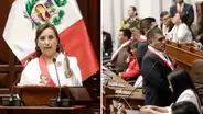 Congresistas dan la espalda a Dina Boluarte durante su mensaje a la nación