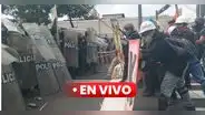 Protestas en Lima y regiones EN VIVO: manifestantes y PNP se enfrentan durante el  mensaje presidencial