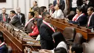 Congresistas dan la espalda a Dina Boluarte durante su mensaje a la nación