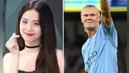 BLACKPINK: Jisoo y Erling Haaland del Manchester City causan furor al posar juntos