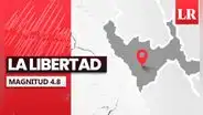 Temblor de magnitud 4.8 remeció La Libertad hoy, según IGP