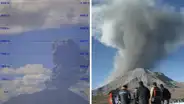 Alerta por el volcán Ubinas: reportan nueva explosión con cenizas que superaron los 2 km de altura