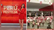 Lorena Álvarez se emociona y canta 'Valicha' en quechua durante desfile por Fiestas Patrias