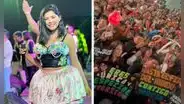 "Es increíble cómo cantan": Yarita Lizeth fascinada con el público de Ica tras show por 28 de julio