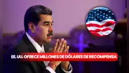 ¿Cuántos millones ofrece EE. UU. por captura de Nicolás Maduro?