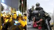 Liberan a Raúl Tinco, uno de los detenidos durante las protestas del 28 de julio