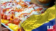 La deliciosa versión colombiana de la salchipapa peruana ¡con queso incluido!