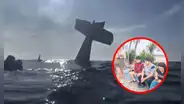 Accidente de avioneta Cessna: Marina asegura que hay pocas probabilidades de hallar tripulantes con vida