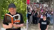 Blue Jeans tras evento en la FIL LIMA: "Pasé de los corazones al misterio para que no se cansaran de mí"