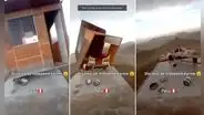 ¡Lo que el viento se llevó!: peruano se independiza, pero su casa no sobrevive ni el primer día