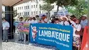 Lambayeque: cuestionan a Dina Boluarte y Jorge Pérez por falta de obras emblemáticas
