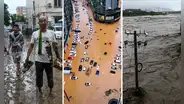 Alerta máxima en China por tifón Doksuri: fuertes lluvias dejan 20 fallecidos y 100.000 evacuados