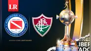 HOY Argentinos Juniors vs. Fluminense: ¿en qué canal ver el partido por Copa Libertadores?
