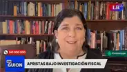 RMP sobre investigación contra apristas: “Están recibiendo lo mismo que ellos han aplicado a otros”