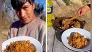 "Hace platillos de lo impensado": tiktoker cusqueño sorprende con saludable receta de chaufa sin arroz