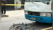 Comas: cúster se pasa la luz roja y atropella a ciclista de 70 años en av. Universitaria