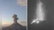 Volcán Ubinas incrementa su proceso eruptivo: emitió fragmentos balísticos de lava