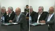 Con un crucifijo en mano: así escuchó Mauricio Fernandini la audiencia de prisión preventiva