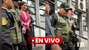 Mauricio Fernandini y Sada Goray: la empresaria y el periodista son movilizados a las instalaciones del INPE
