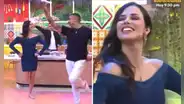 Maju Mantilla es aplaudida por bailar marinera tras ampay de su esposo: “Con la cabeza en alto"