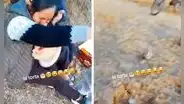 "¿Era pastel o llanta?": celebración de cumpleaños en Puno termina con torta rodando por los suelos