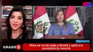 Clara Elvira Ospina a Boluarte: "Una de las causales de vacancia es abandonar el país sin permiso"