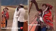 Novios se casaron en las alturas de Cusco y usuarios reaccionan: "Mil veces mejor que bodas de lujo"