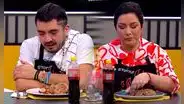 'El gran chef: famosos': ¡No convencieron! Natalia y Mauricio fueron enviados otra vez a sentencia