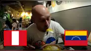 Español reacciona ante la comida peruana y venezolana: “Va ganando Perú”