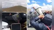 "¡Asesina!": gritan a Dina Boluarte en ceremonia por el 199° Aniversario de la Batalla de Junín