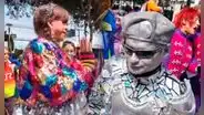 Ernesto Pimentel, Robotín y más artistas marchan por mejores condiciones para sus circos