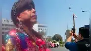 Trapecista del Circo de la Chola Chabuca desafía la muerte al caminar sobre cable a gran altura, sin protección