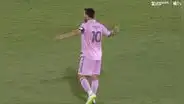 El enfado de Lionel Messi tras el empate de Dallas por la Leagues Cup