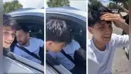 Lionel Messi le da un beso e hincha argentino queda al borde de las lágrimas: "'Leo', te amo"